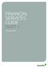 FINANCIAL SERVICES GUIDE PART 1. 9 November 2015