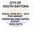 CITY OF SOUTH DAYTONA FISCAL YEAR PRELIMINARY OPERATING AND CAPITAL BUDGET HIGHLIGHTS