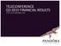 TELECONFERENCE Q FINANCIAL RESULTS. 10:00 CET, 10 November 2015
