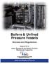 Boilers & Unfired Pressure Vessels