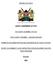 REPUBLIC OF KENYA COUNTY GOVERNMENT OF KITUI THE COUNTY ASSEMBLY OF KITUI FIRST COUNTY ASSEMBLY (SECOND SESSION)