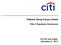 Citibank (Hong Kong) Limited. Pillar 3 Regulatory Disclosures