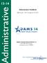 dministrative Administrators Handbook Effective July 1, 2013 through June 30, 2016