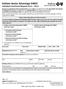 Anthem Senior Advantage (HMO) Individual Enrollment Request Form 2014
