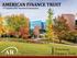 AMERICAN FINANCE TRUST. 2 nd Quarter 2017 Investor Presentation