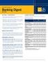 Banking Digest QUARTERLY Q NEW BASEL III REQUIREMENTS SUMMARY INDICATORS BANKING SECTOR INSIGHT PERFORMANCE HIGHLIGHTS