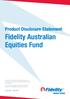 Fidelity Australian Equities Fund