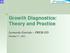Growth Diagnostics: Theory and Practice