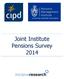 Joint Institute Pensions Survey 2014