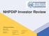 NHPDIP Investor Review