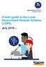 SHROPSHIRE COUNTY PENSION FUND. A brief guide to the Local Government Pension Scheme (LGPS) July 2018 v8