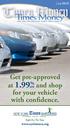 Fall Get pre-approved at 1.99 % and shop. APR * for your vehicle. with confidence.