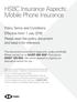 HSBC Insurance Aspects: Mobile Phone Insurance