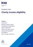 Charity trustee eligibility