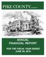 PIKE COUNTY, GEORGIA ANNUAL FINANCIAL REPORT