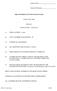 THE UNIVERSITY OF NEW SOUTH WALES JUNE / JULY 2006 FINS1613. Business Finance Final Exam