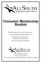 Consumer Membership Booklet