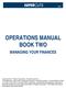 OPERATIONS MANUAL BOOK TWO