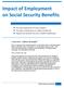 Impact of Employment on Social Security Benefits