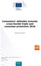Consumers attitudes towards cross-border trade and consumer protection 2016