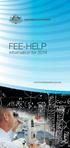 FEE-HELP. information for