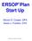 ERSOP Plan Start Up. Steven D. Cooper, QPA Karen L. Franklin, CPA
