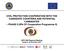 CIVIL PROTECTION COOPERATION WITH THE CANDIDATE COUNTRIES AND POTENTIAL CANDIDATES PHASE II (IPA CP Cooperation Programme II)