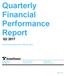 Quarterly Financial Performance Report Q2 2017