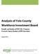 Analysis of Yolo County Workforce Investment Board