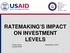 RATEMAKING S IMPACT ON INVESTMENT LEVELS