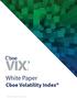 White Paper Cboe Volatility Index