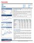 Narnolia Securities Ltd. ADITYA GUPTA 01-Nov-17. Key Highlights of the Report: RoE to decline in FY19E