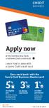 5 % 3 % 1 % Apply now CREDIT. Sam s Earn Club cash back* with the Sam s Club Business Mastercard. Learn how to save with a Sam s Club credit card.