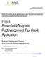 Brownfield/Grayfield Redevelopment Tax Credit Application