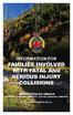 INFORMATION FOR FAMILIES INVOLVED WITH FATAL AND SERIOUS INJURY COLLISIONS HAMILTON POLICE SERVICE SUPPORT SERVICES BRANCH / VICTIM SERVICES BRANCH