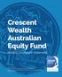 Crescent Wealth Australian Equity Fund