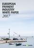 EUROPEAN PAYMENT INDUSTRY WHITE PAPER