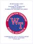 BOARD OF EDUCATION OF THE TOWNSHIP OF WASHINGTON SCHOOL DISTRICT WASHINGTON TOWNSHIP, NEW JERSEY