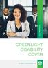 GREENLIGHT DISABILITY COVER