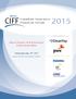 CIFF. Canadian Insurance Financial Forum. Where Finance, Risk & Actuarial Professionals Meet