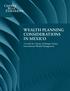 WEALTH PLANNING CONSIDERATIONS IN MEXICO. A Guide for Clients of Morgan Stanley International Wealth Management