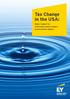 Tax Change in the USA: Major impact for Australian policy makers and business leaders