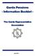 Garda Pensions - Information Booklet -