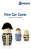 Hire Car Cover. third party, fire and theft