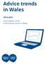 Advice trends in Wales