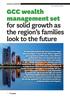 GCC wealth management set for solid growth as the region s families look to the future