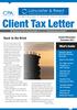 Client Tax Letter. Back to the Brink. What s Inside. October/November/ December Special Issue: 2012 Tax Planning Roundup 1 Back to the Brink