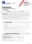 Proposal Form Professional Indemnity Insurance (IT Professions)