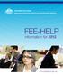 Fee-Help. information for