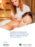 Alternative/Complementary Medicines and Therapies and Beauty Therapies Insurance. School or college proposal form.